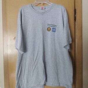 General Motors Plant United Auto Workers Parma Ohio Gray Union Member Shirt XL